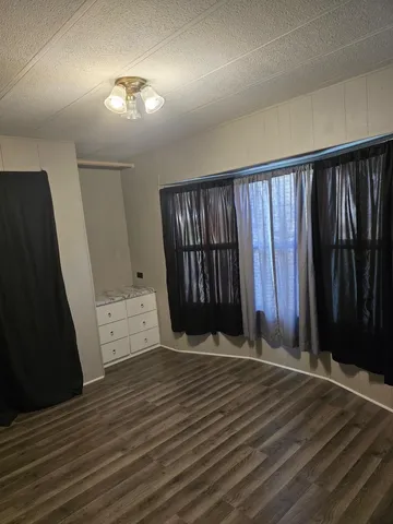 wooden floor in a room
