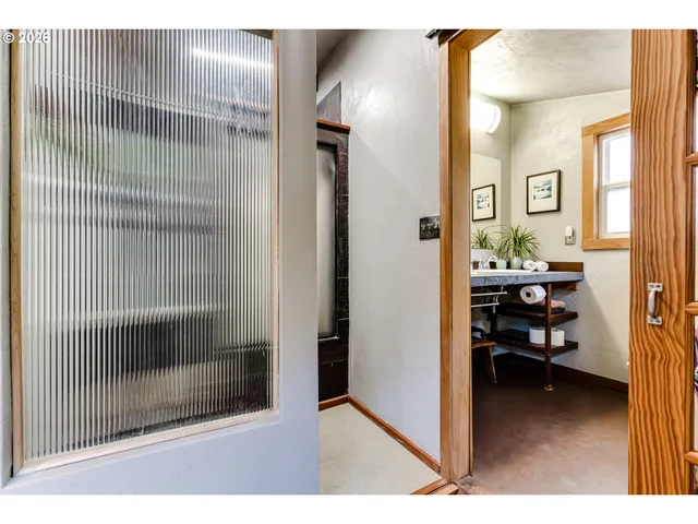 a view of a bathroom