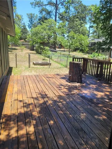 a view of outdoor space with sitting area