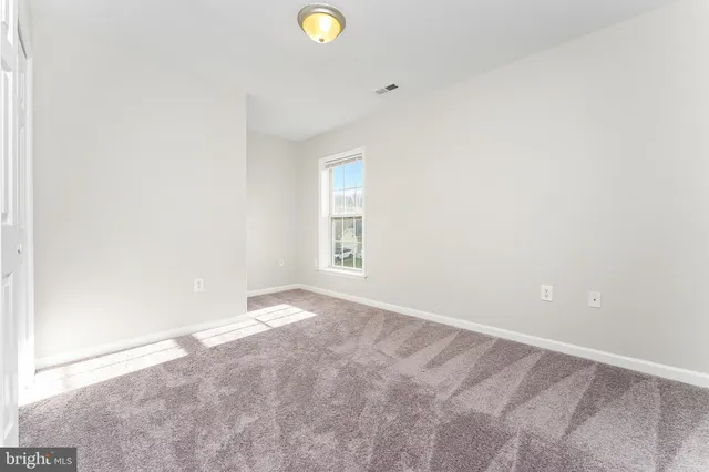 a view of a livingroom with a window