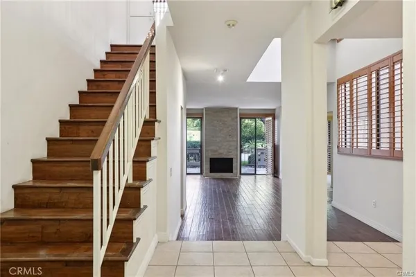 a view of a house with a street