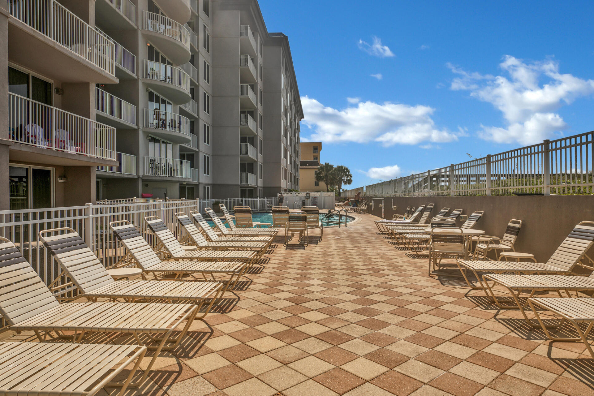 520 Santa Rosa Boulevard, Unit 111 Fort Walton Beach, FL 32548 - Photo 19 of 38 a view of a patio with swimming pool