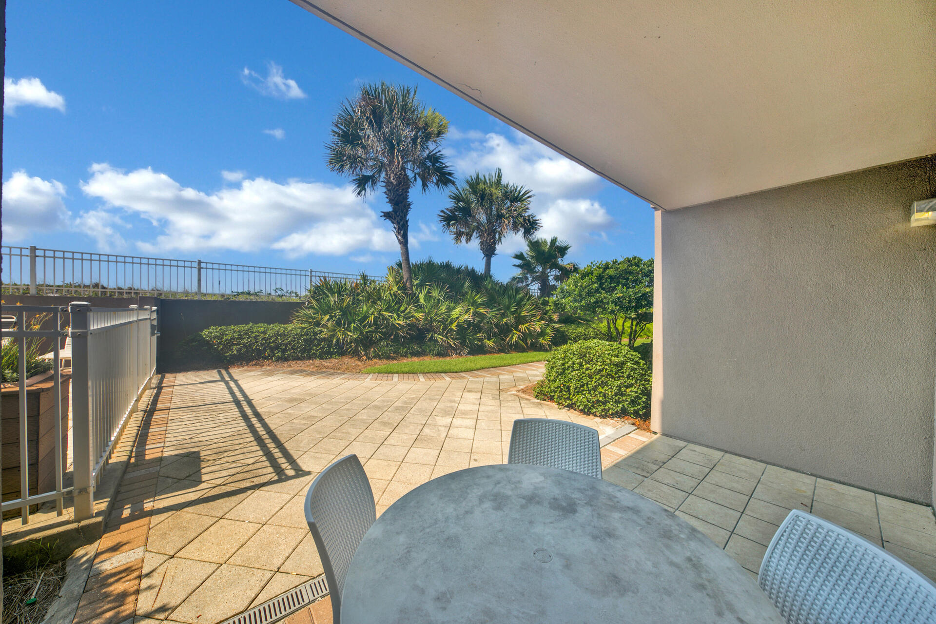 520 Santa Rosa Boulevard, Unit 111 Fort Walton Beach, FL 32548 - Photo 21 of 38 a view of a swimming pool with a patio and a yard