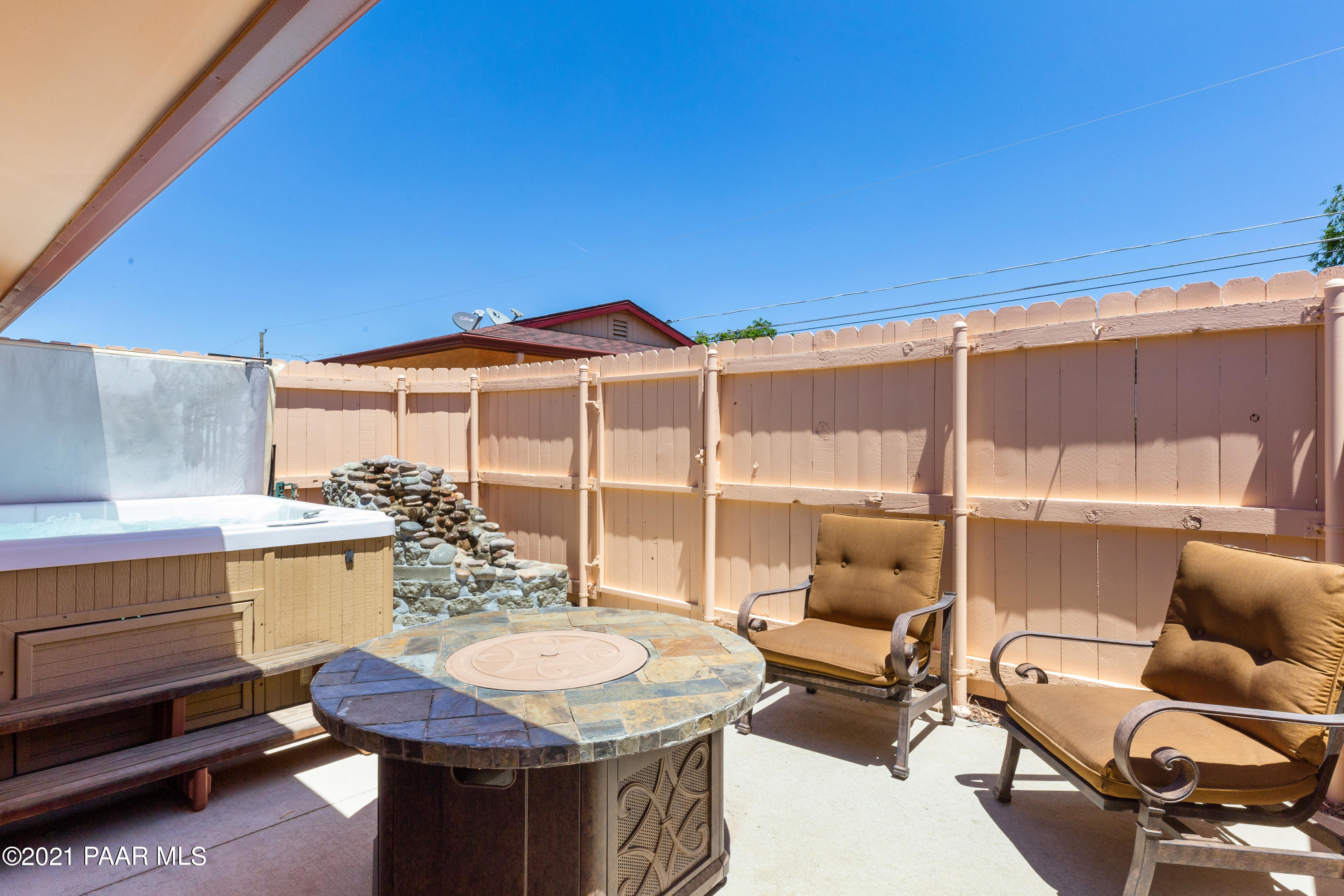 3215 North Robert Road Prescott Valley, AZ 86314 - Photo 17 of 33 Back Patio Off Master Suite
