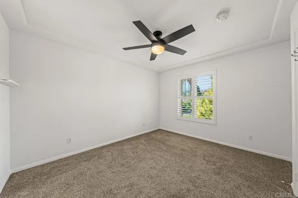 an empty room with window