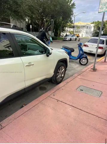 a view of parking area