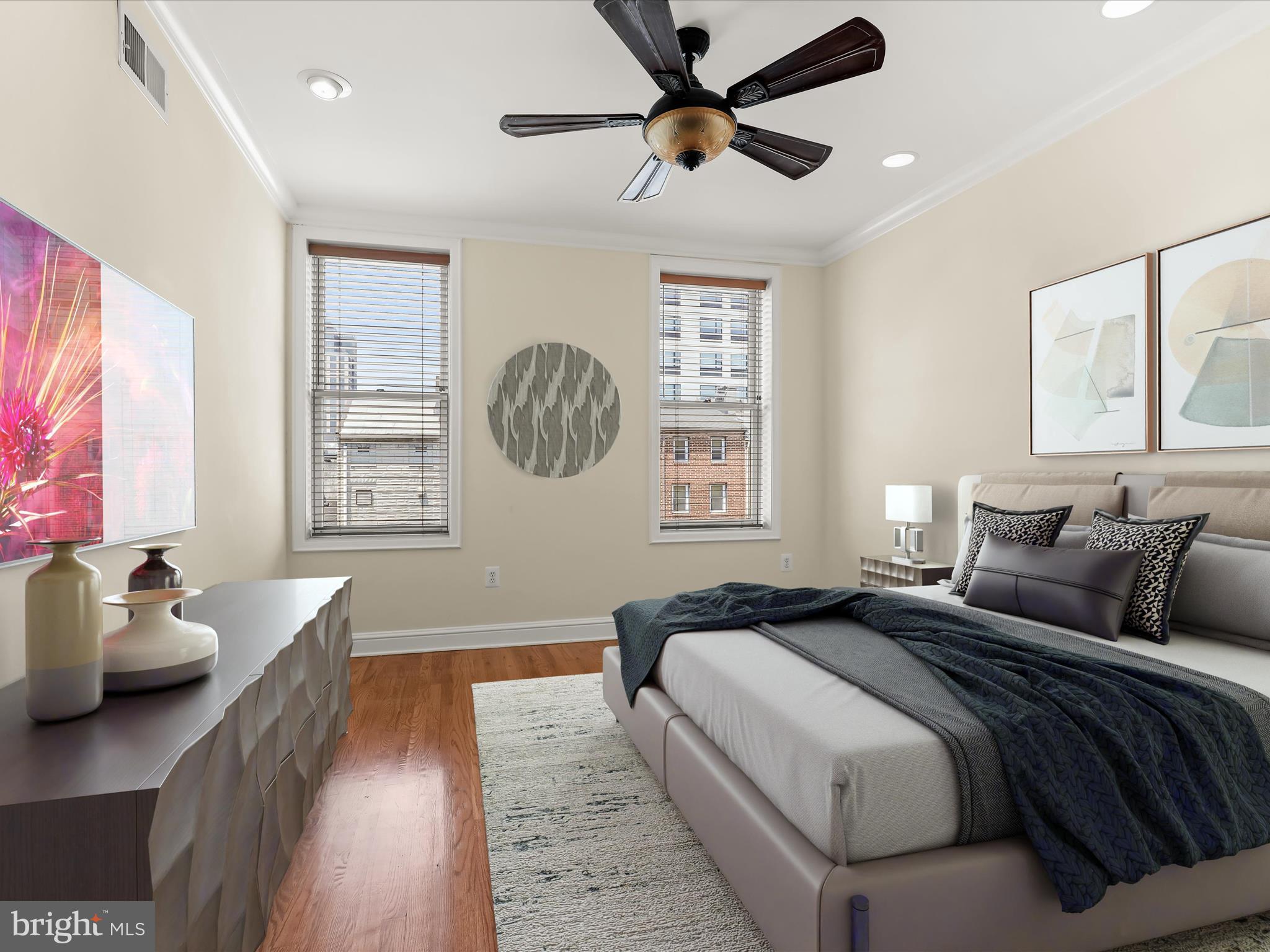 427 South Eden Street Baltimore, MD 21231 - Photo 3 of 66 Primary Bedroom Staged Using Virtual Tools