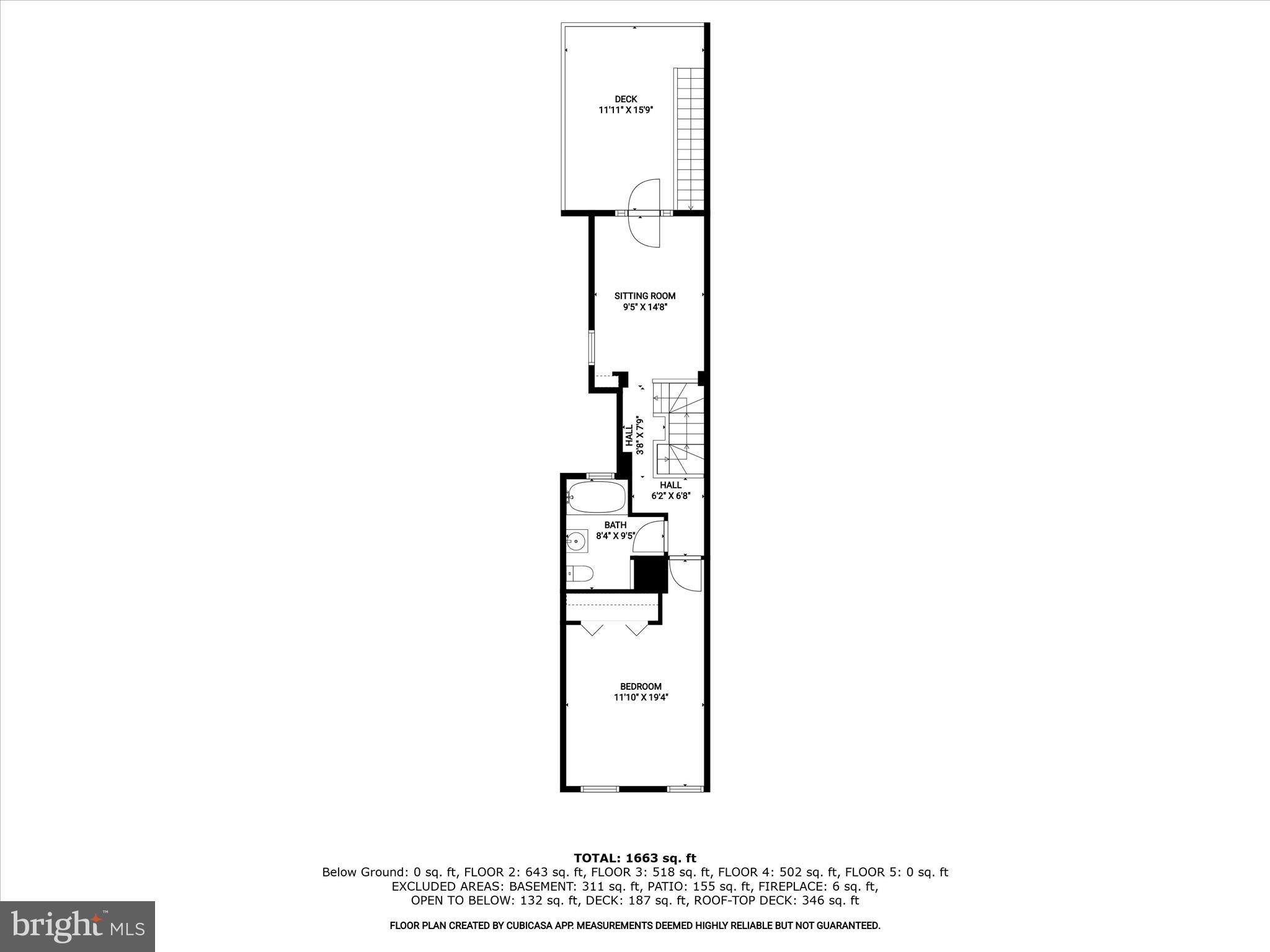 427 South Eden Street Baltimore, MD 21231 - Photo 58 of 66 Floor Plan