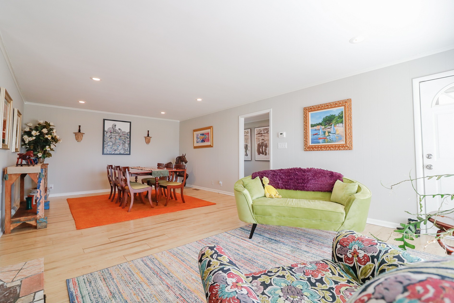 2202 Ruth Street Springfield, TN 37172 - Photo 12 of 51 a living room with furniture and wooden floor