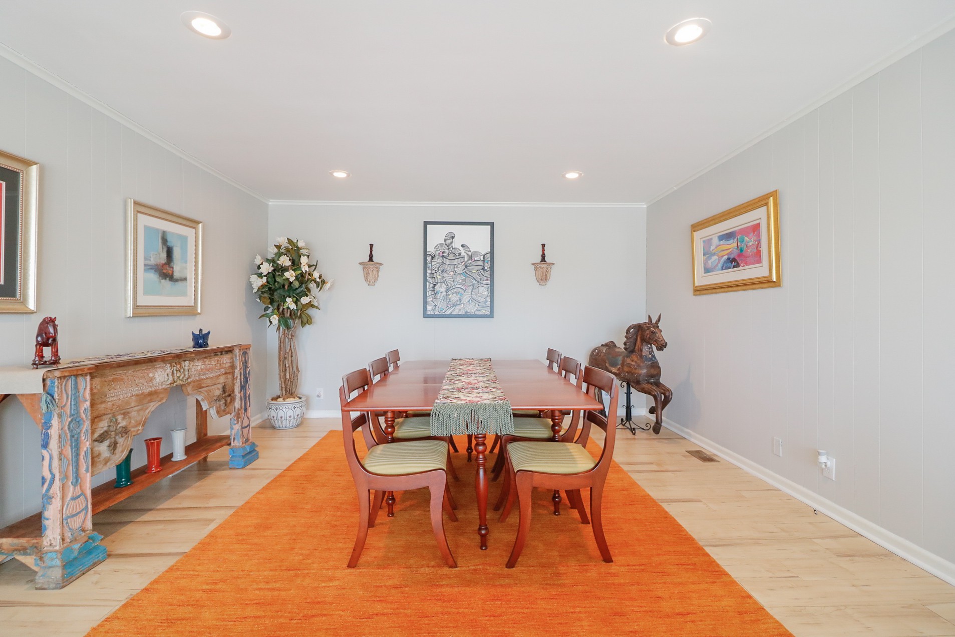2202 Ruth Street Springfield, TN 37172 - Photo 13 of 51 a dining room with furniture and wooden floor