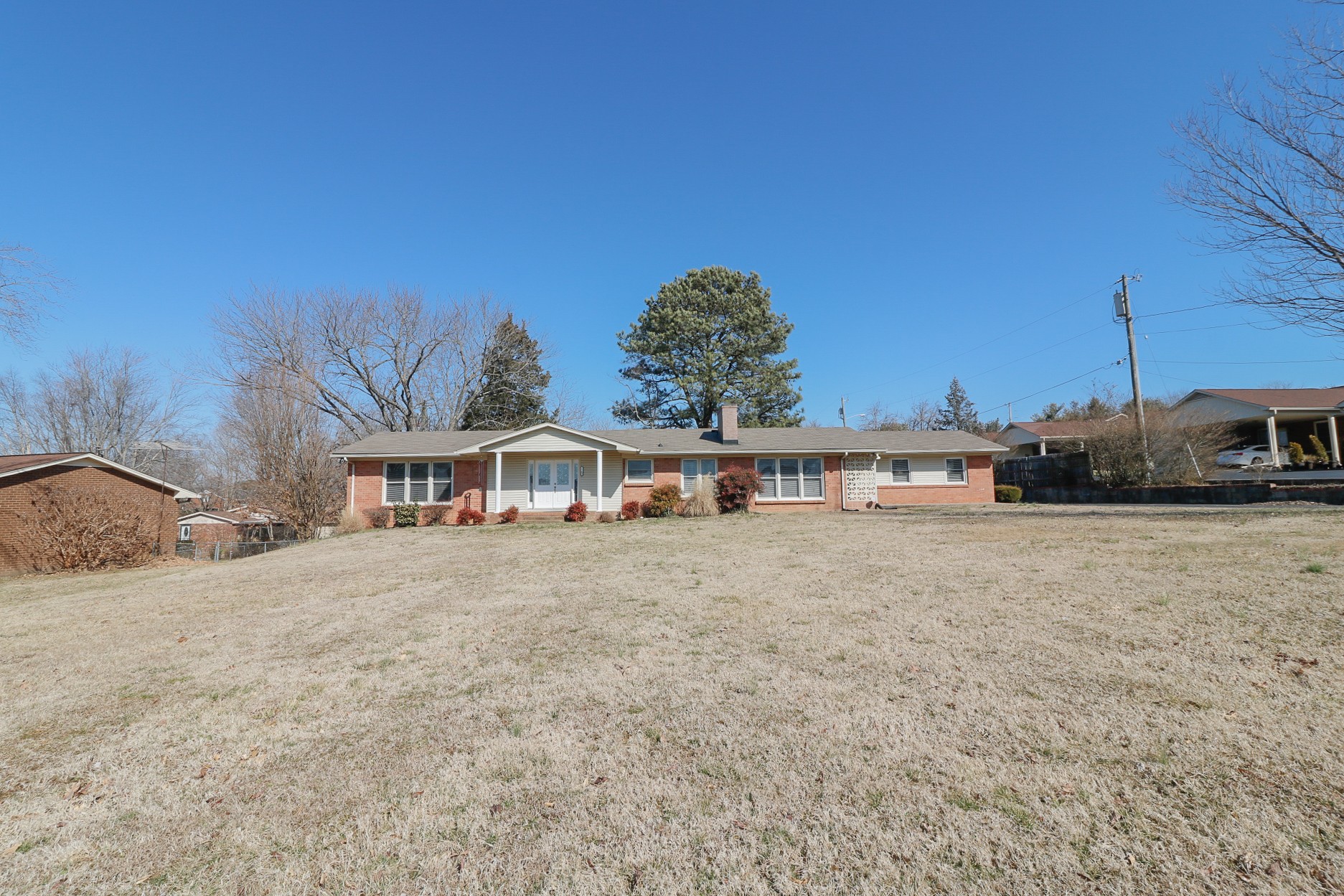 2202 Ruth Street Springfield, TN 37172 - Photo 2 of 51 a front view of a house with a yard and balcony