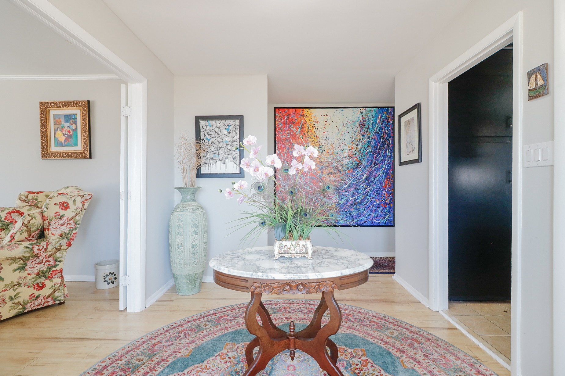 2202 Ruth Street Springfield, TN 37172 - Photo 27 of 51 a dining room with furniture and wooden floor