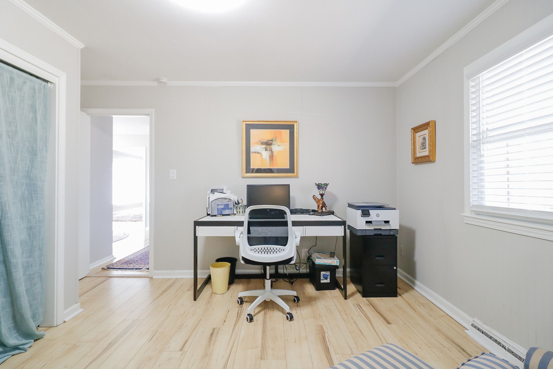 2202 Ruth Street Springfield, TN 37172 - Photo 38 of 51 a workspace with wooden floor and a window