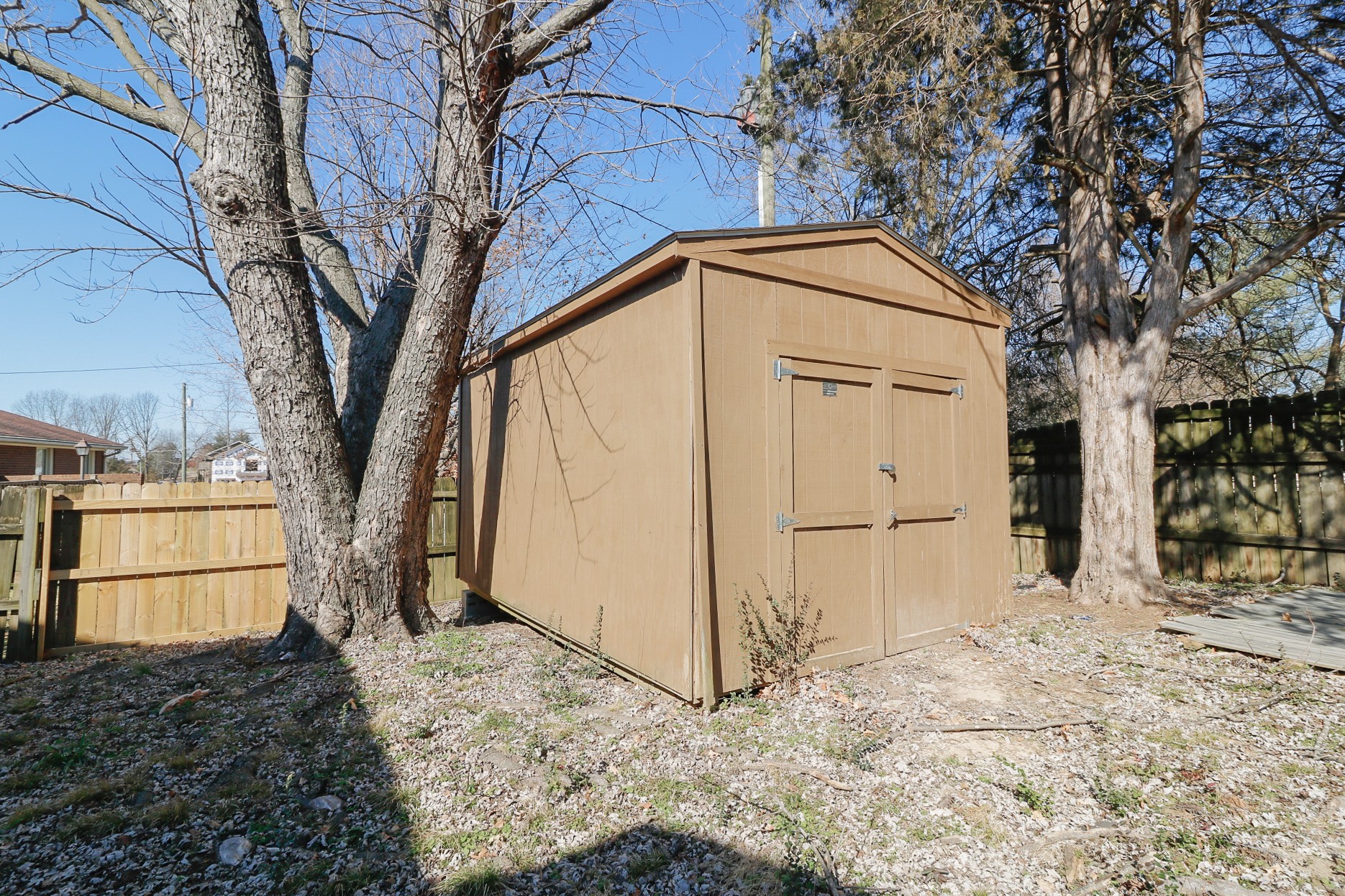2202 Ruth Street Springfield, TN 37172 - Photo 51 of 51 a backyard of a house with garage and outdoor