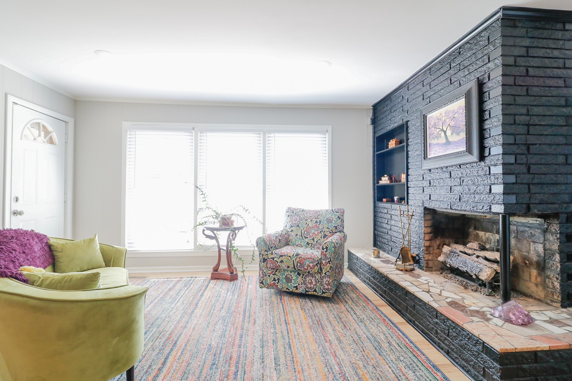 2202 Ruth Street Springfield, TN 37172 - Photo 10 of 51 a living room with furniture and a fireplace