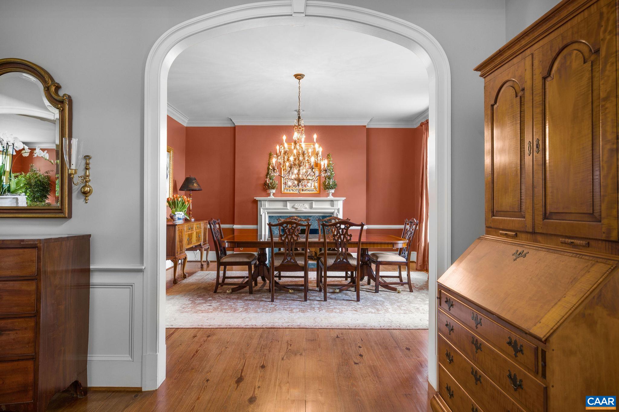 3365 Stony Point Road Charlottesville, VA 22911 - Photo 24 of 75 a view of a dining room with furniture window and wooden floor