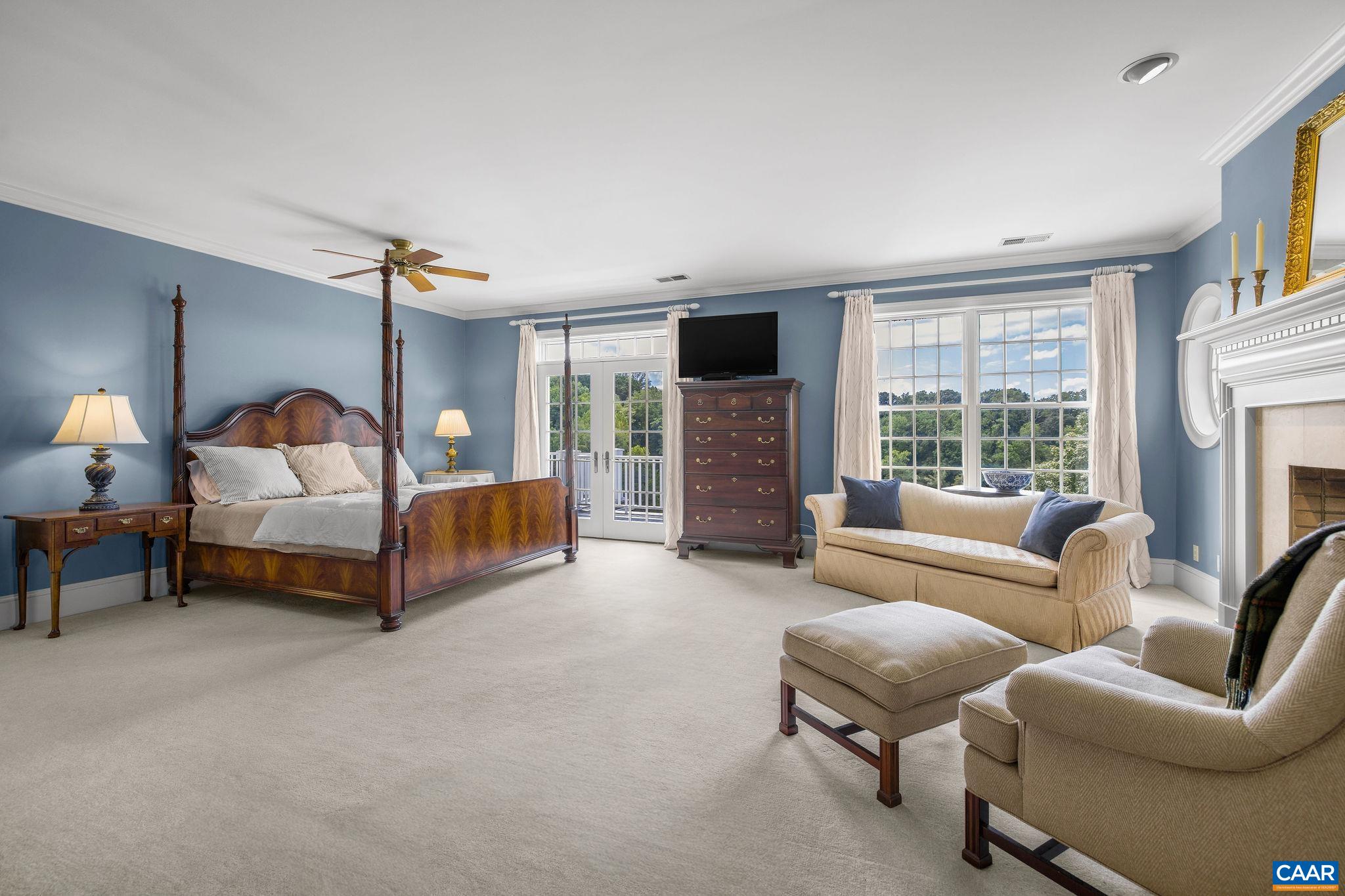 3365 Stony Point Road Charlottesville, VA 22911 - Photo 51 of 75 a bedroom with furniture and a large window