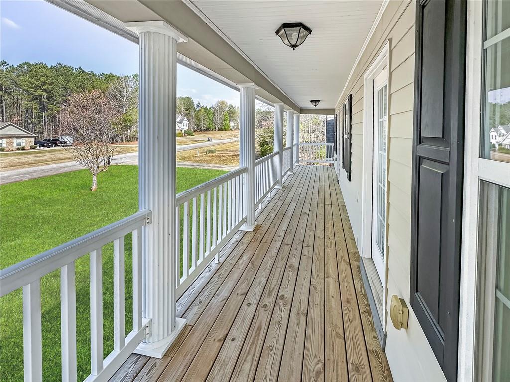 142 Liberty Trace Milner, GA 30257 - Photo 31 of 33 a view of a wooden deck