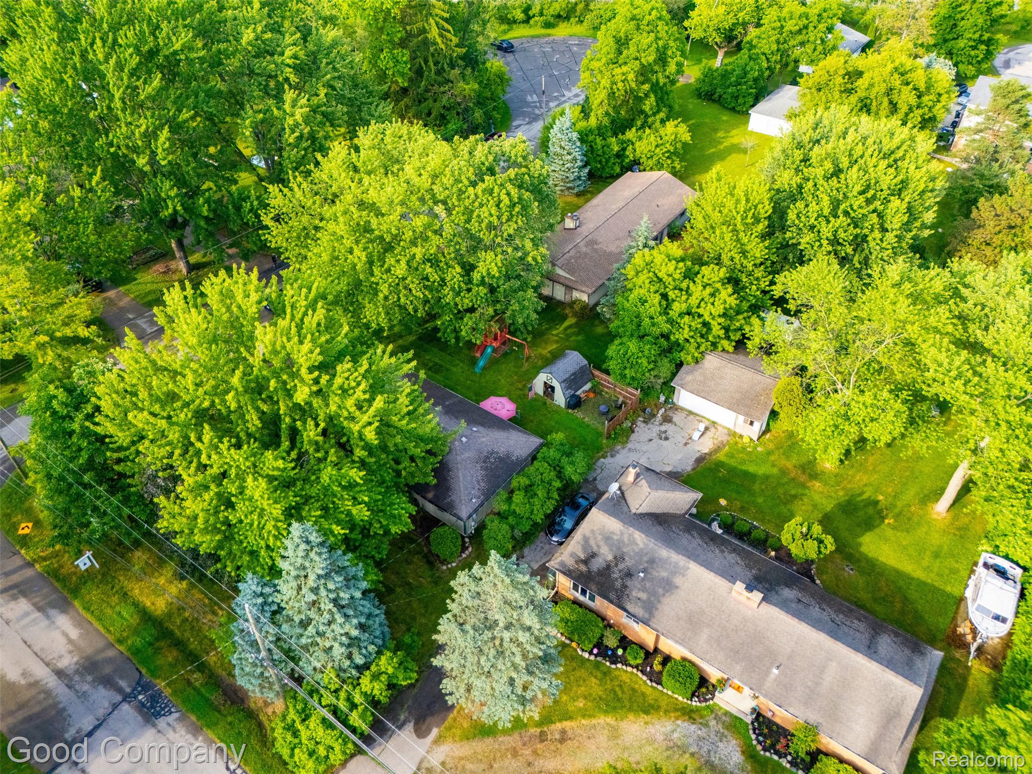3615 Hazelton Avenue Rochester, MI 48307 - Photo 44 of 56 Aerial view