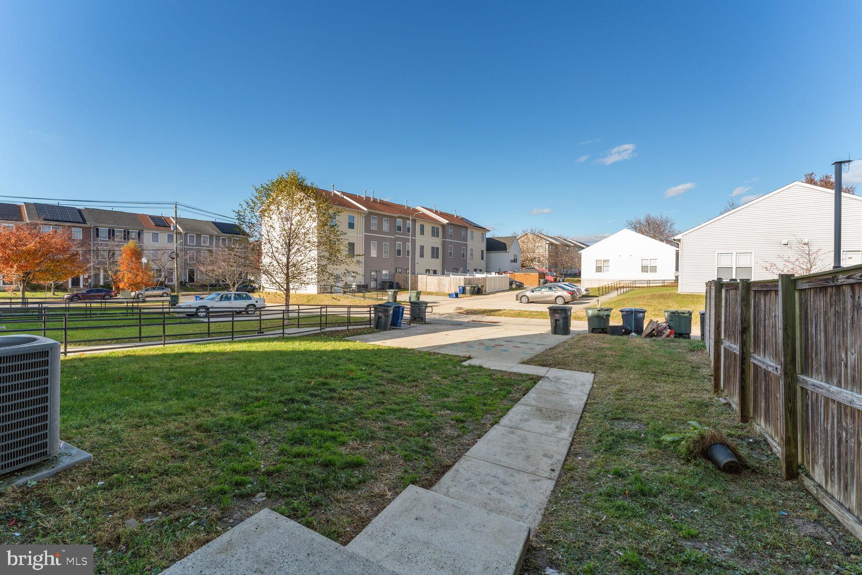 1510 Tubman Road Southeast Washington, DC 20020 - Photo 20 of 24 a view of a garden with houses
