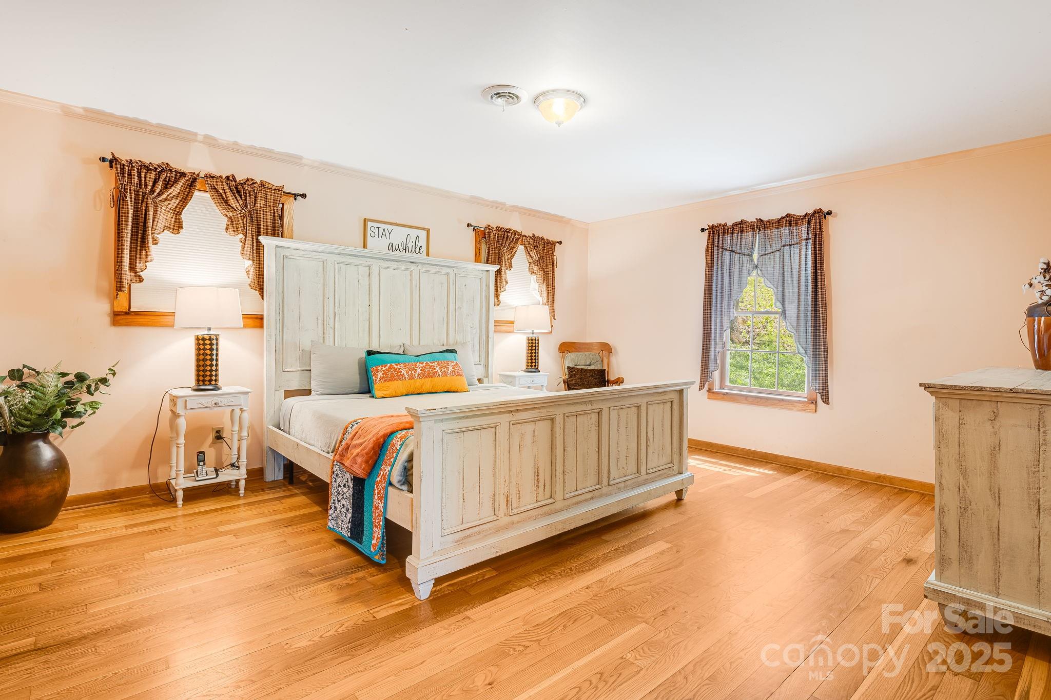 620 Mason Branch Road Bryson City, NC 28713 - Photo 19 of 43 a bedroom with a bed and a window