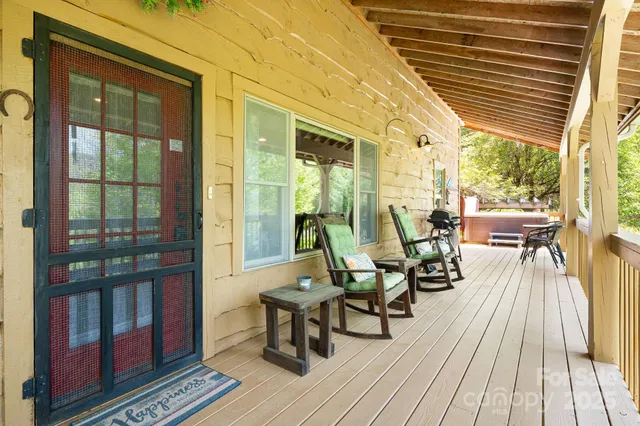 a view of outdoor seating