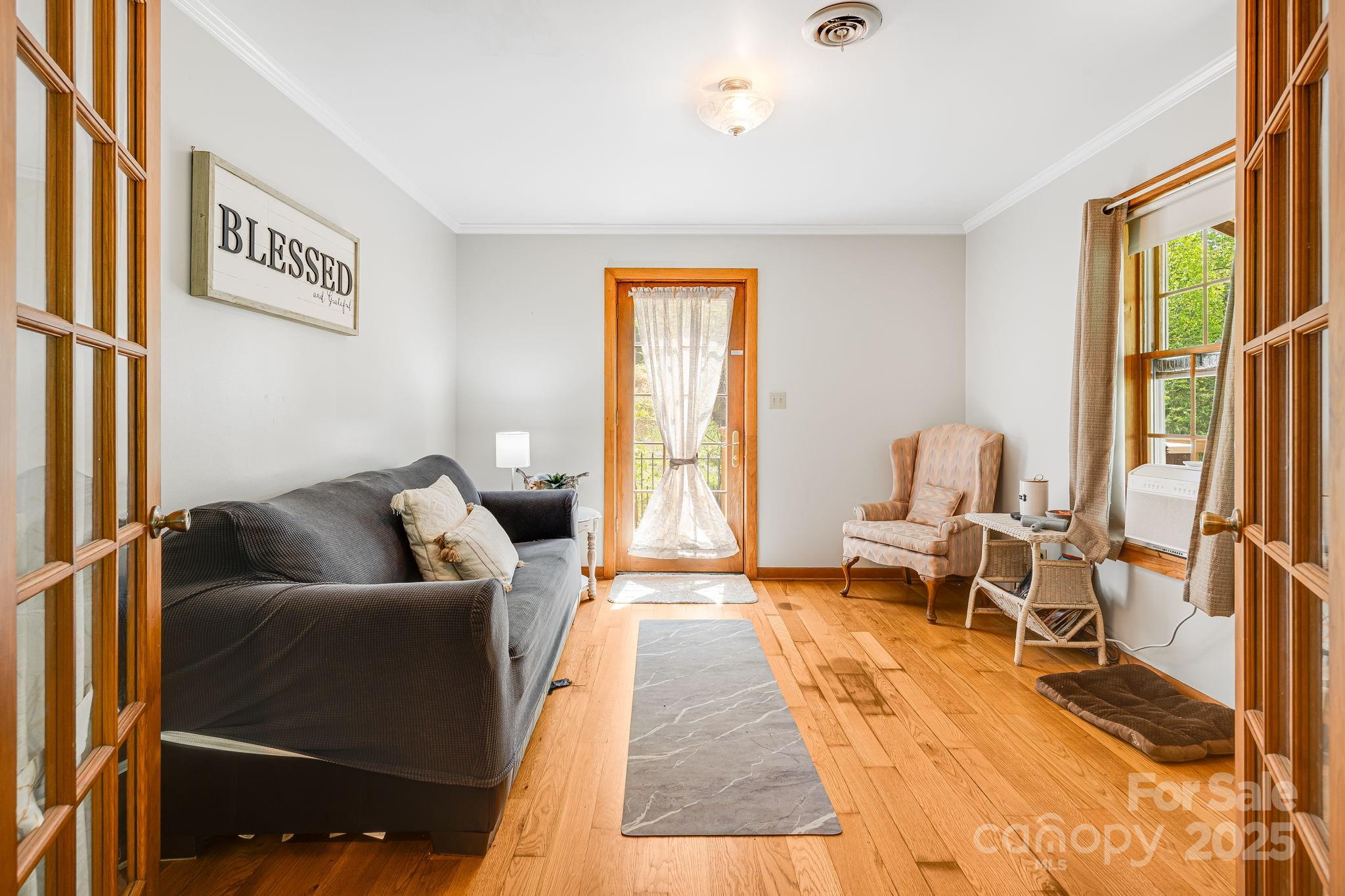 620 Mason Branch Road Bryson City, NC 28713 - Photo 10 of 43 a living room with furniture and a large window