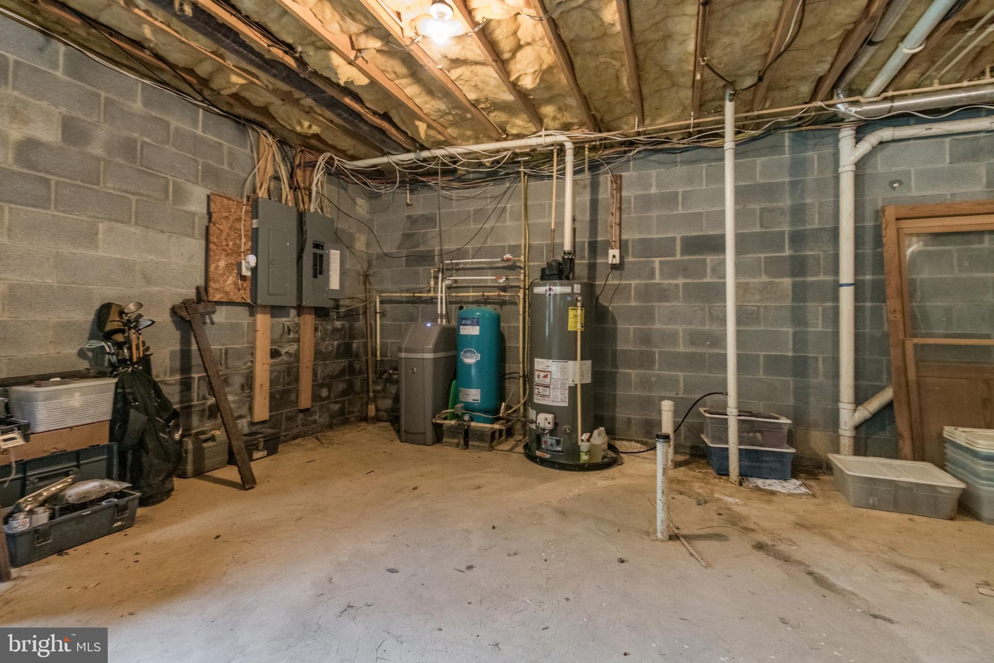2756 Trough Road Shepherdstown, WV 25443 - Photo 9 of 42 full unfinished basement with a high ceiling