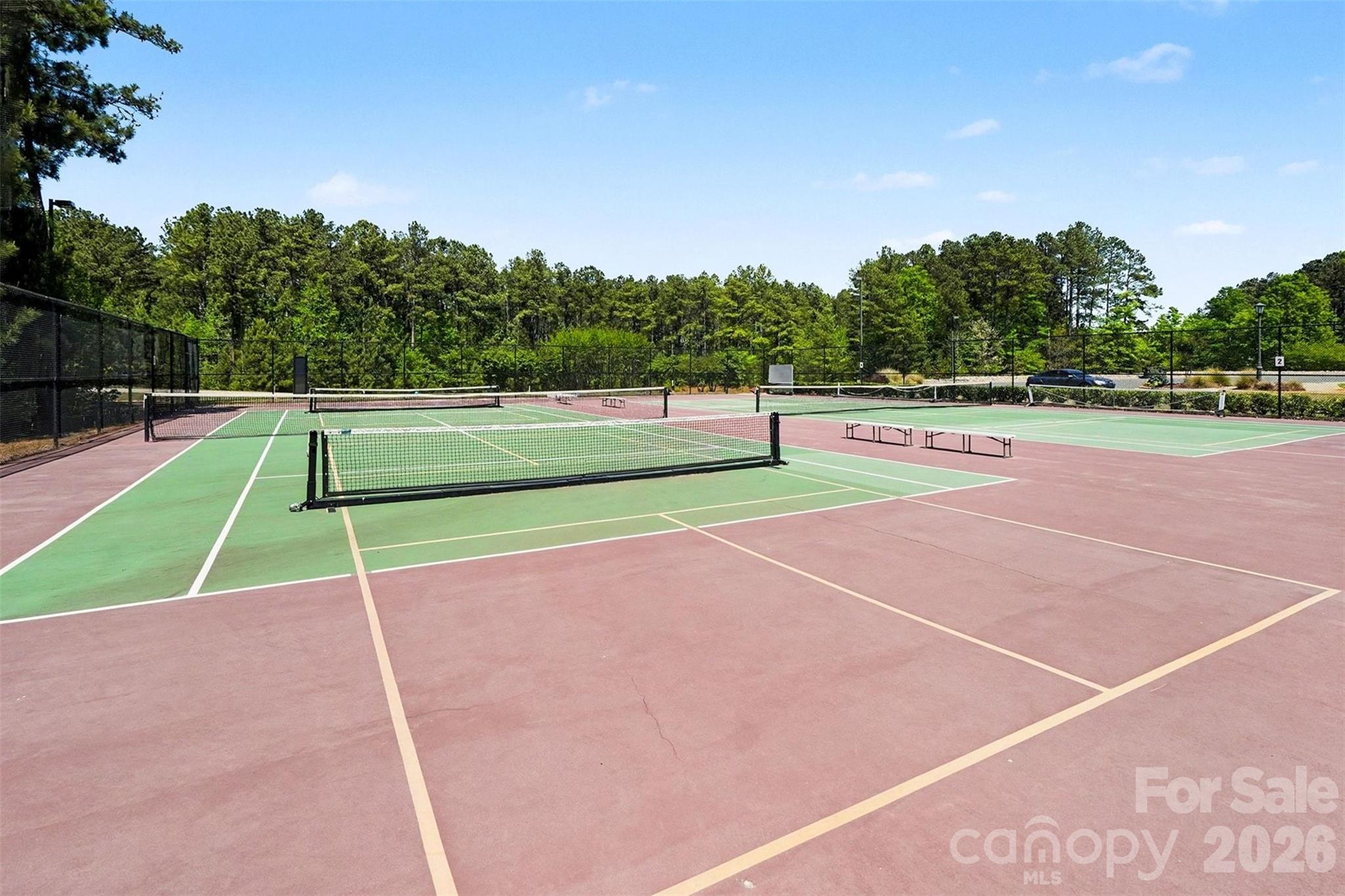 4337 Persimmon Road Lancaster, SC 29720 - Photo 10 of 14 a view of tennis court