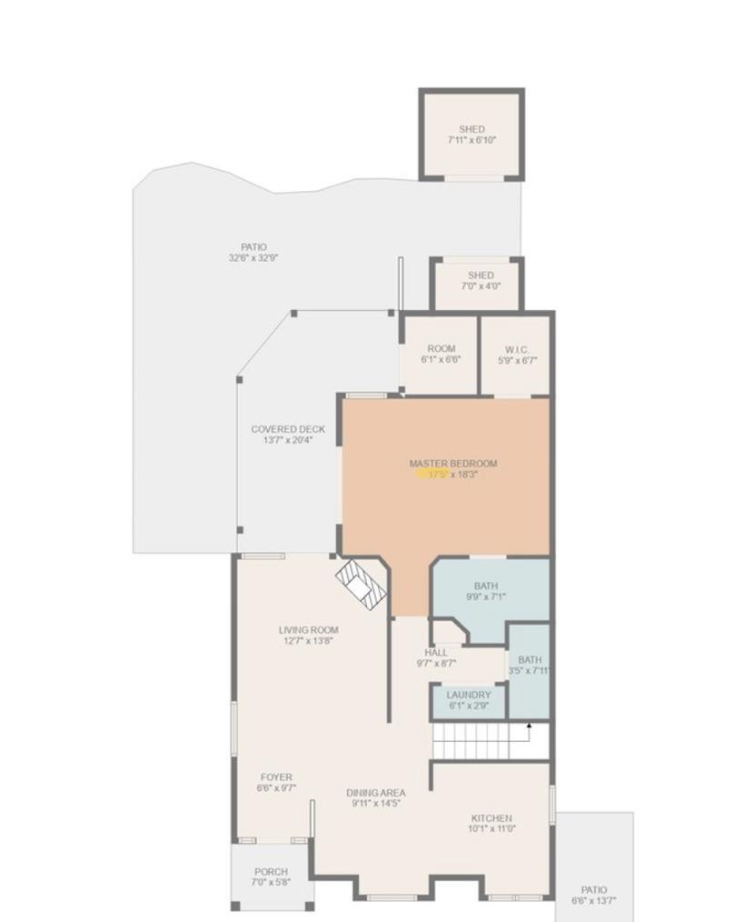 1023 Martha's Way North Myrtle Beach, SC 29582 - Photo 32 of 32 Floor plan