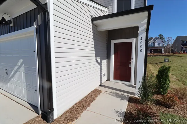 a view of a entryway front of house