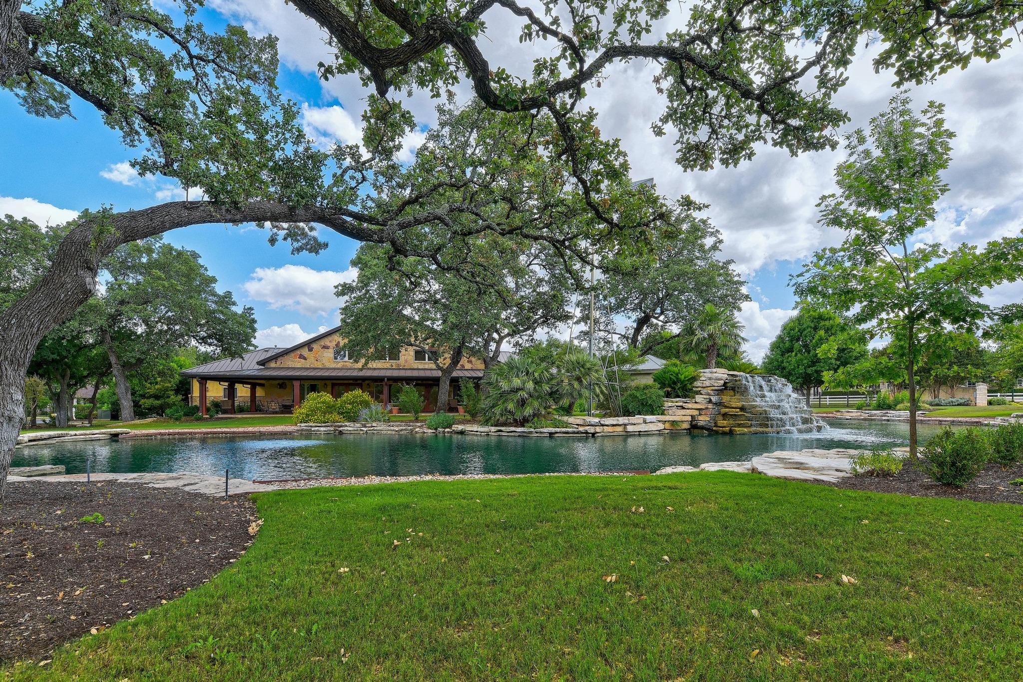 815 River Walk Trail Georgetown, TX 78633 - Photo 34 of 36 a view of a park with large trees
