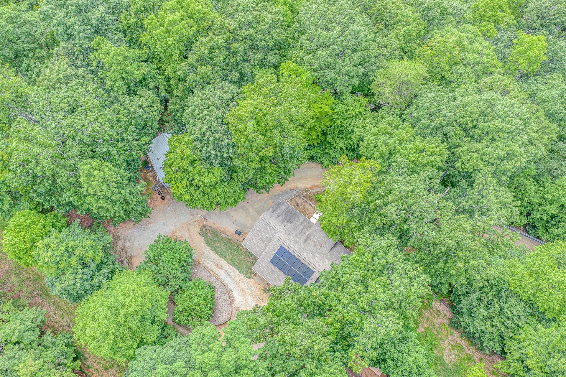 684 Northridge Road Hardy, VA 24101 - Photo 45 of 75 an aerial view of residential house with outdoor space and trees all around