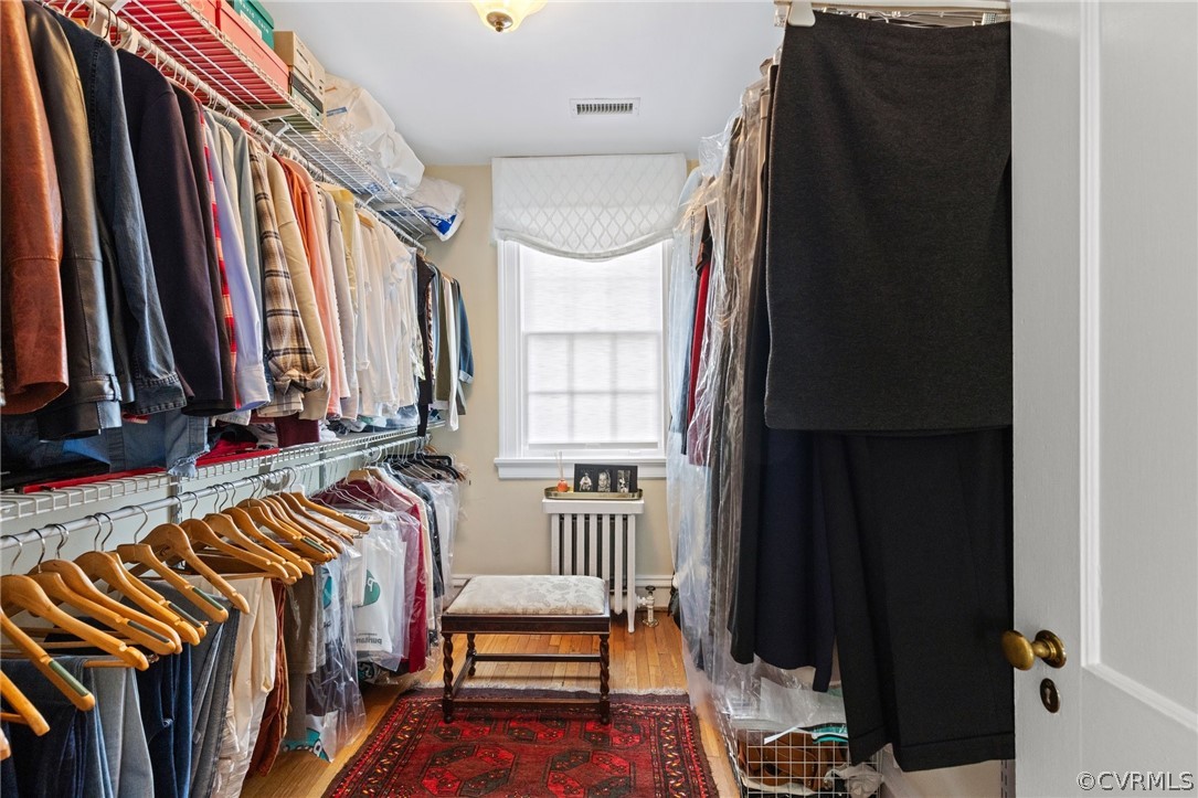 428 Roseneath Road Richmond, VA 23221 - Photo 31 of 40 a view of walk in closet with clothes and shoes