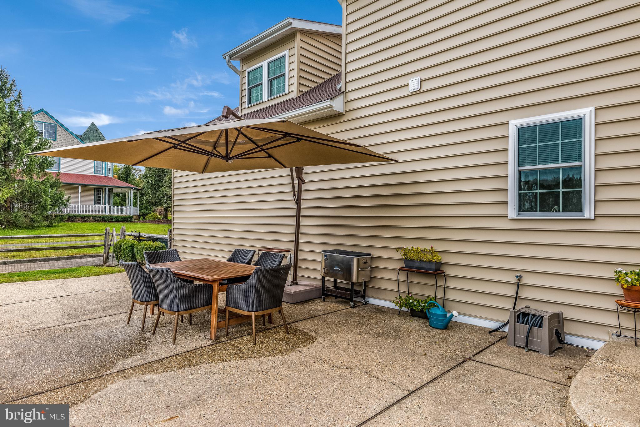 3929 Lower Mountain Road New Hope, PA 18938 - Photo 66 of 78 Poured Concrete Patio