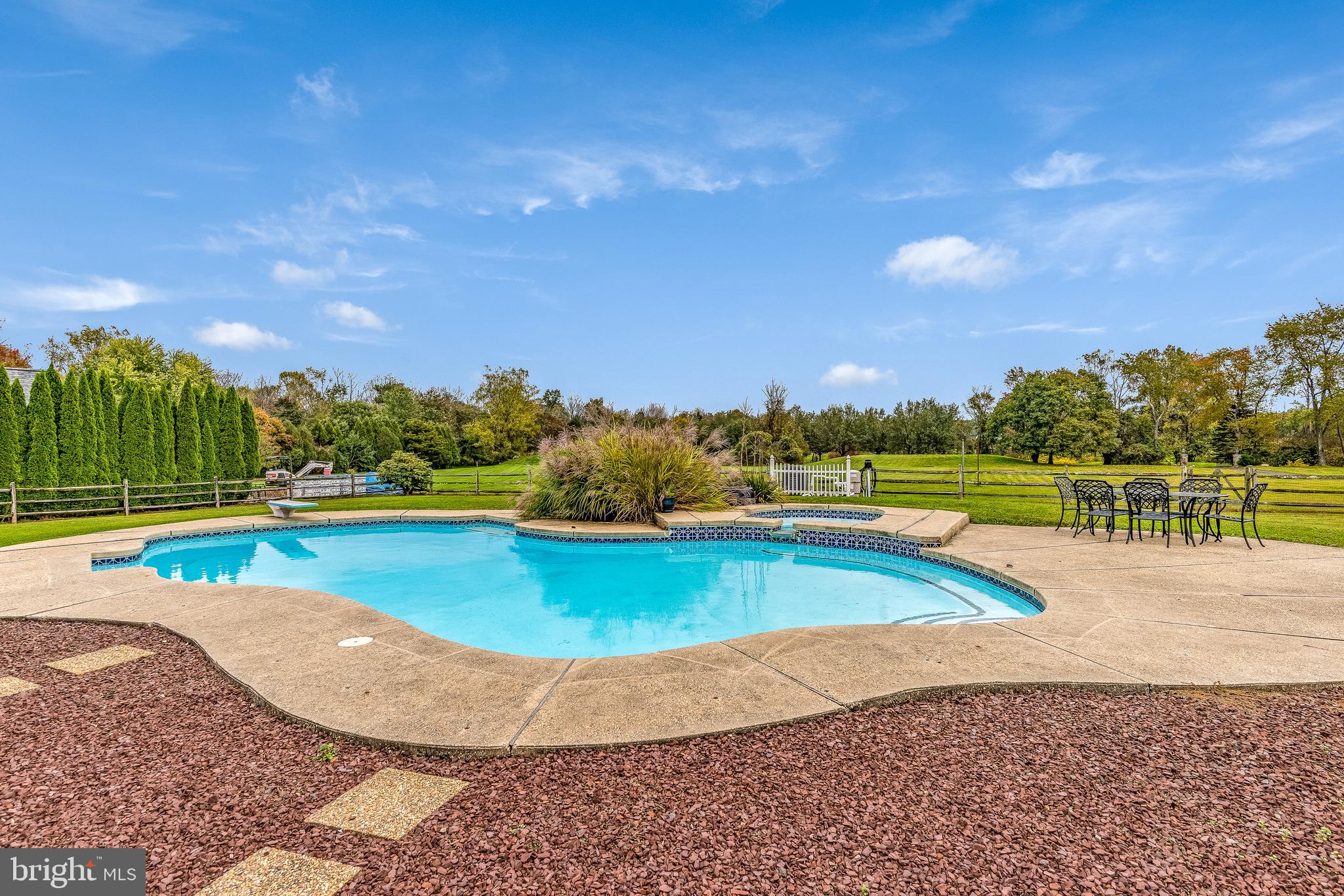 3929 Lower Mountain Road New Hope, PA 18938 - Photo 70 of 78 Inground Pool & Sauna