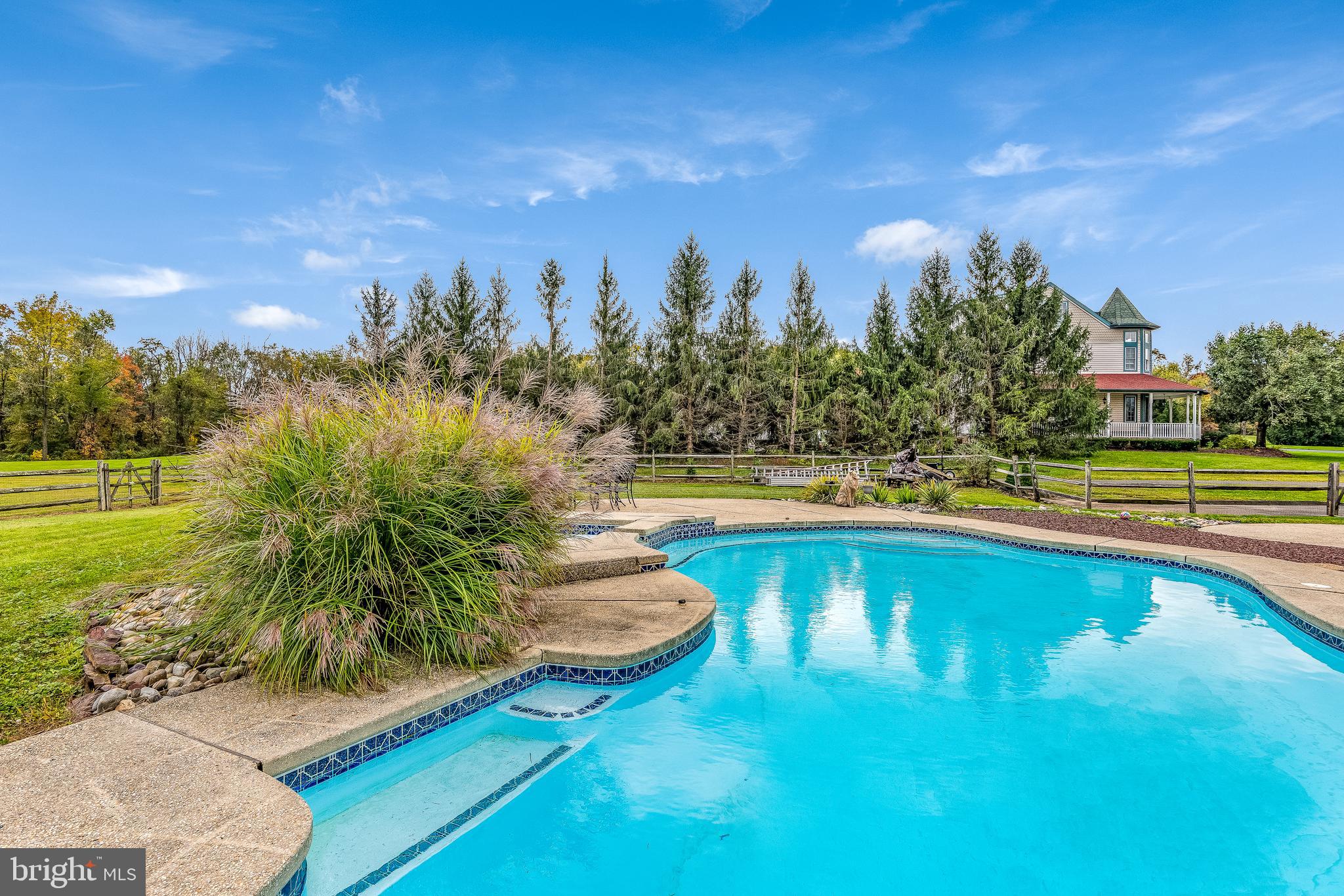 3929 Lower Mountain Road New Hope, PA 18938 - Photo 72 of 78 Inground Pool & Sauna