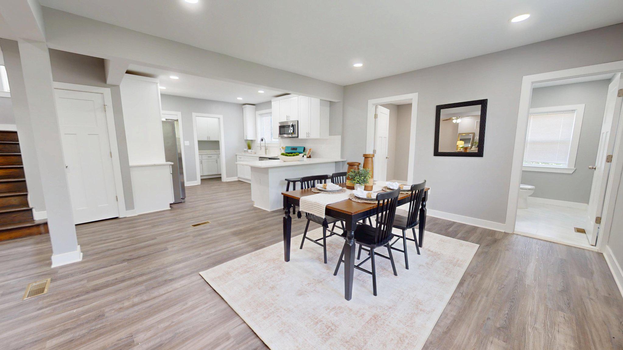 5728 Clover Road Baltimore, MD 21215 - Photo 10 of 37 Bright and Open Dining Area