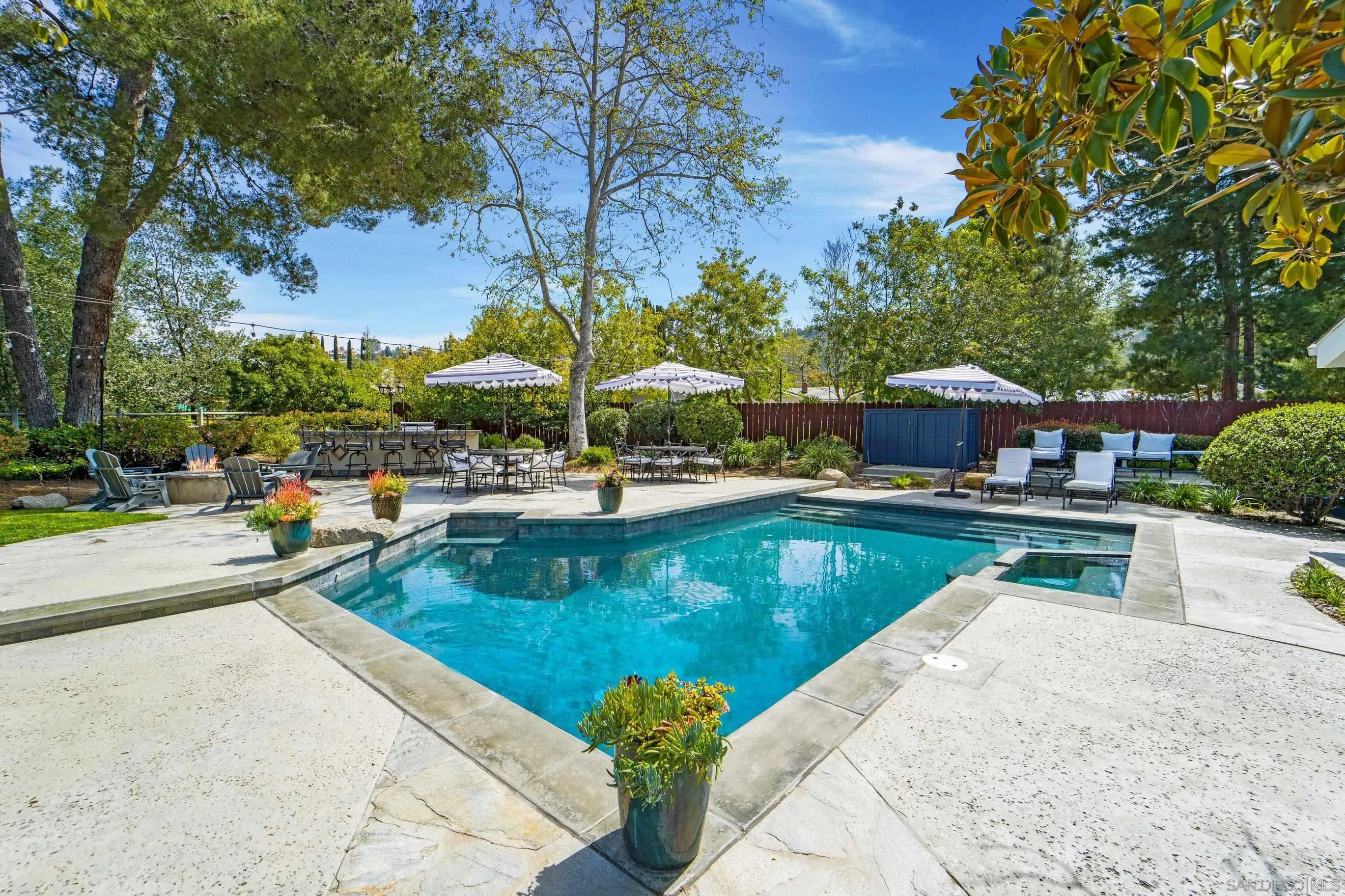 16163 Del Norte Poway, CA 92064 - Photo 29 of 41 a view of a swimming pool with chairs