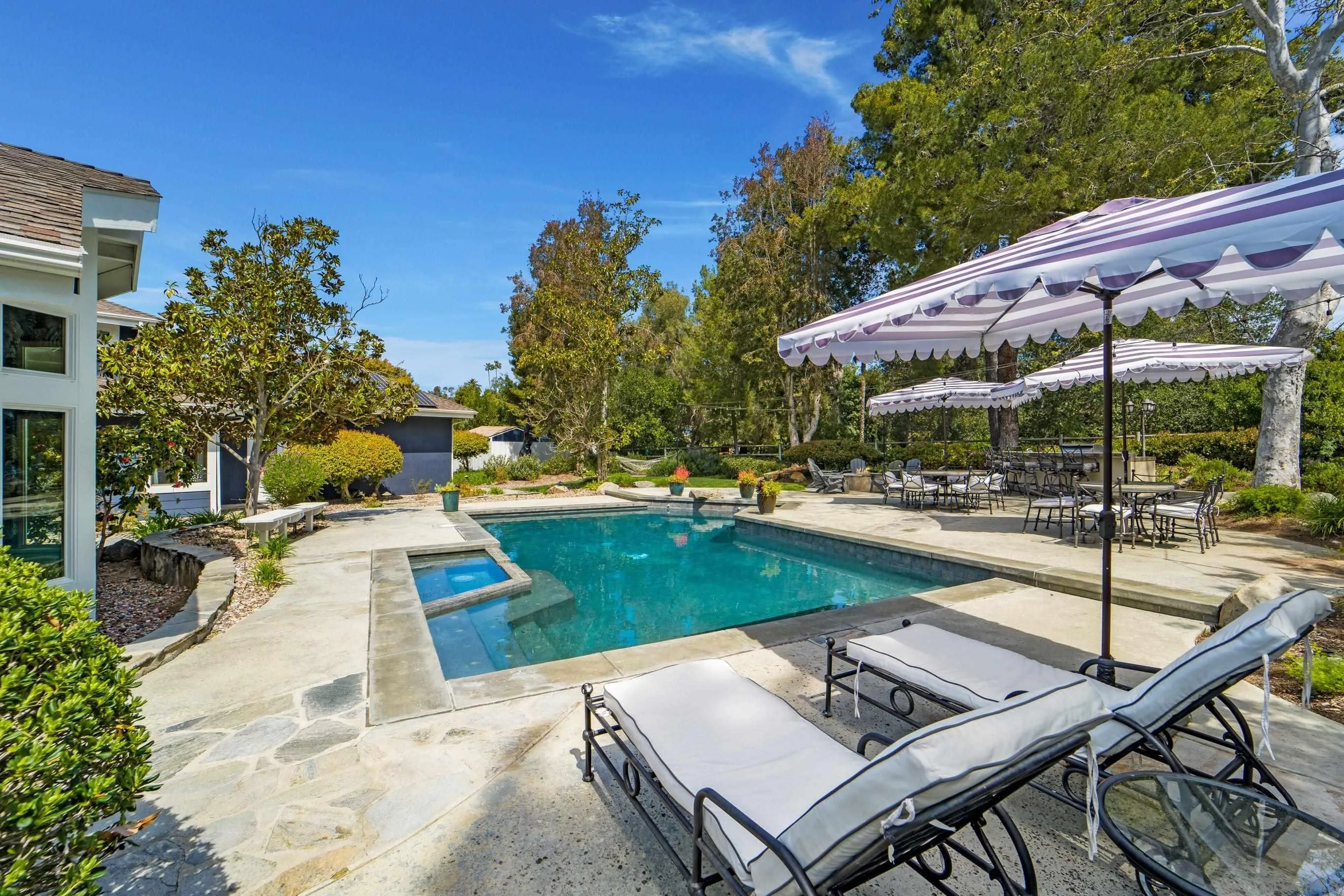 16163 Del Norte Poway, CA 92064 - Photo 30 of 41 a view of a patio with swimming pool