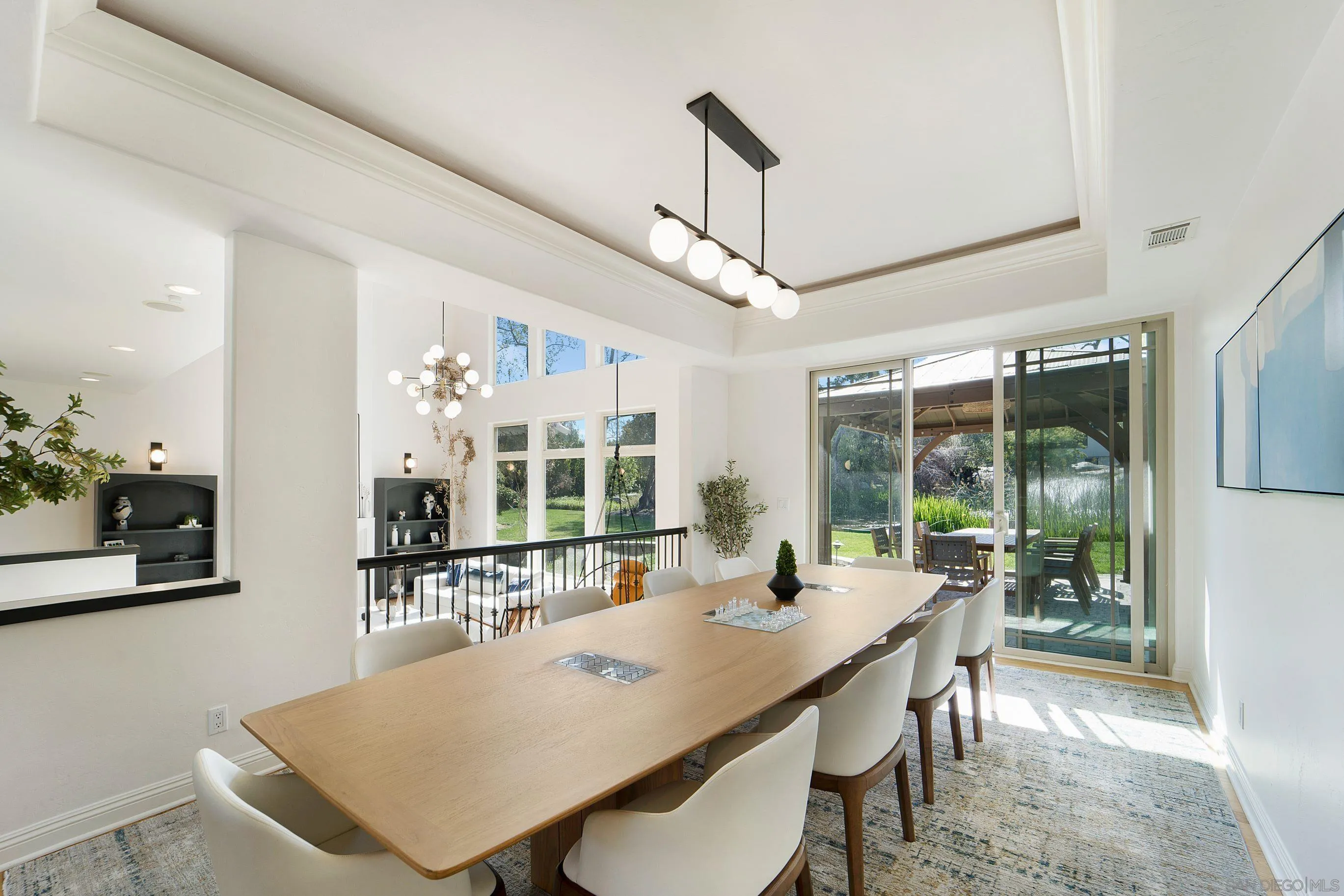16163 Del Norte Poway, CA 92064 - Photo 6 of 41 a view of a dining room and livingroom view