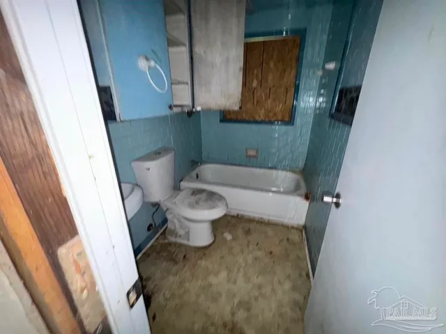 a view of water heater room