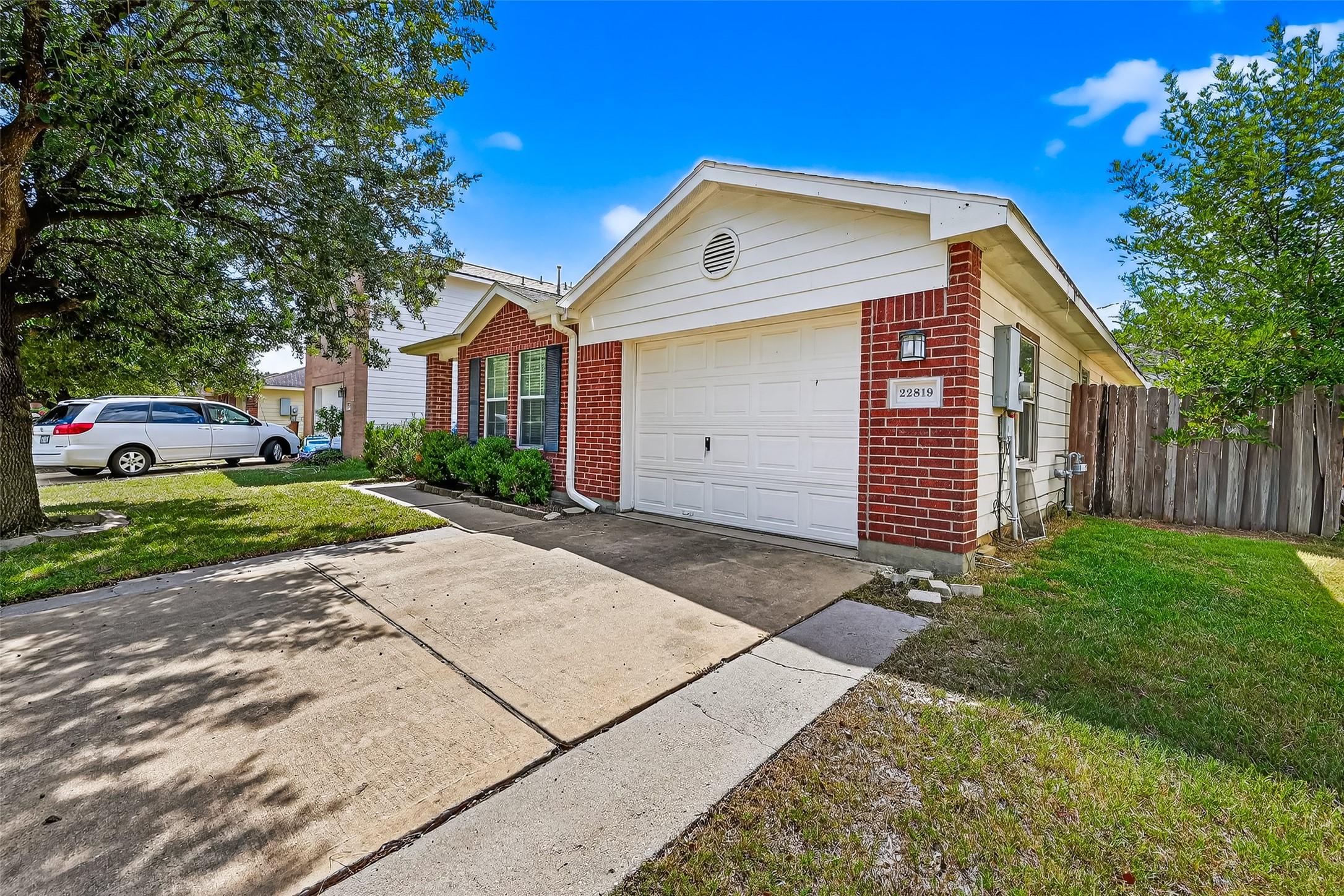 22819 Cabanna Road Spring, TX 77389 - Photo 4 of 26 a view of a house with a yard