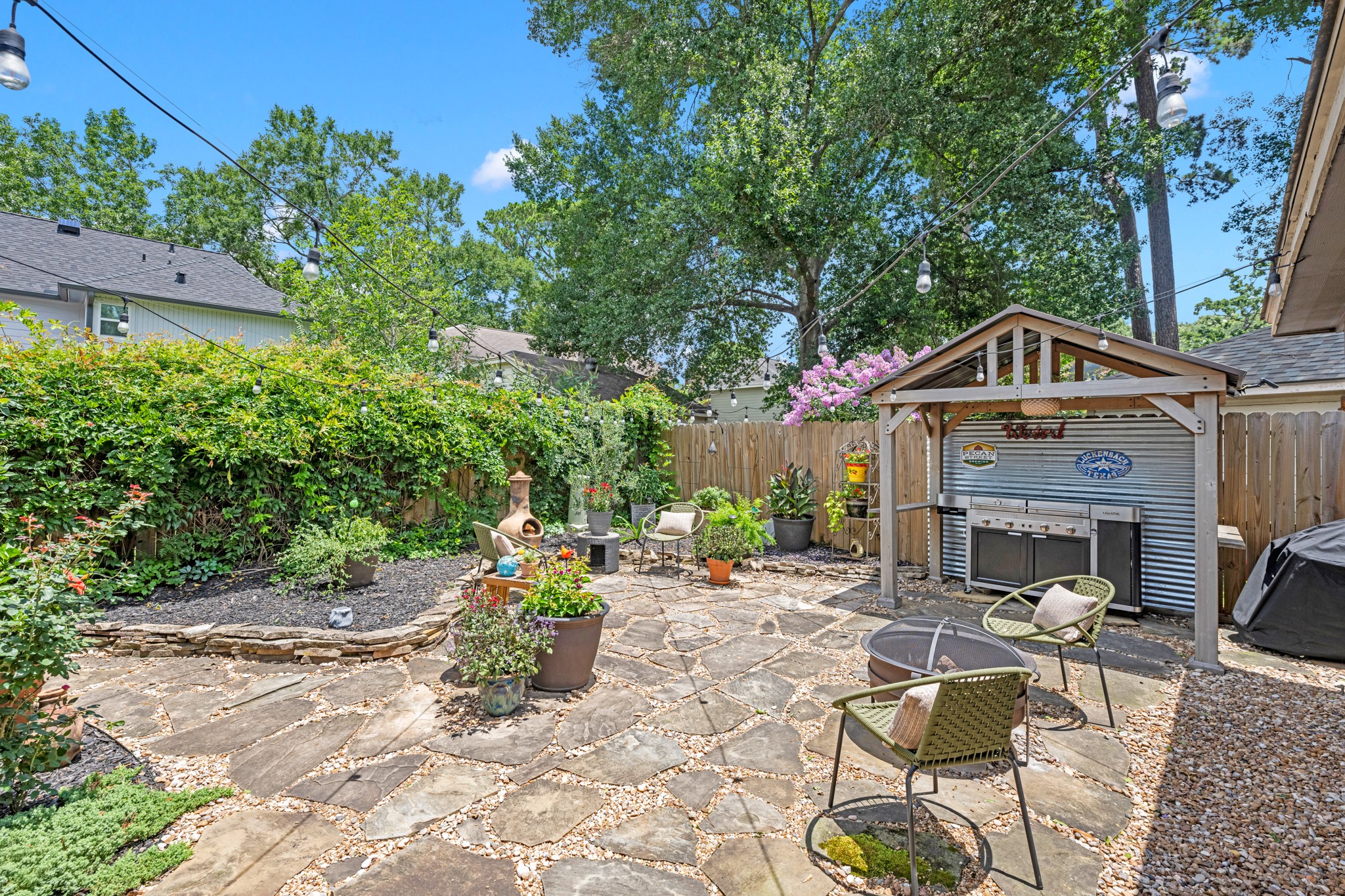 622 South Rivershire Drive Conroe, TX 77304 - Photo 4 of 25 Imagine barbequing for friends and family in this oasis