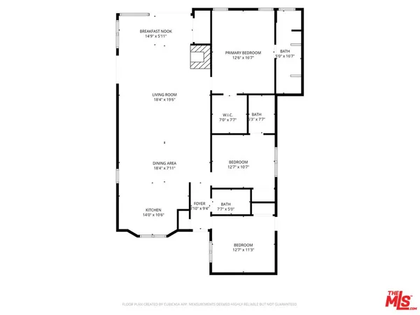 a picture of a floor plan