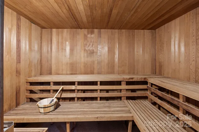 an aerial view of a house having yard