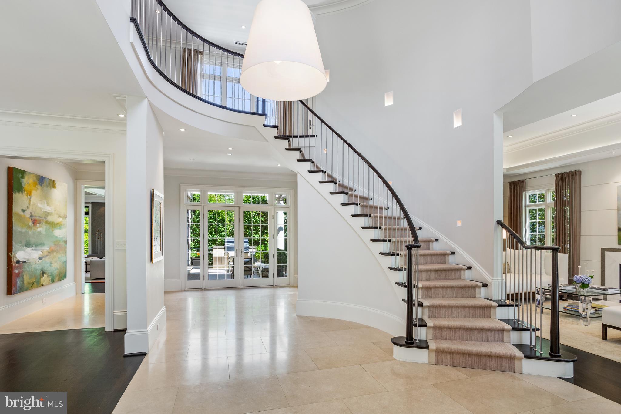 2100 Dunmore Lane Washington, DC 20007 - Photo 2 of 38 Two-Story Entry Foyer