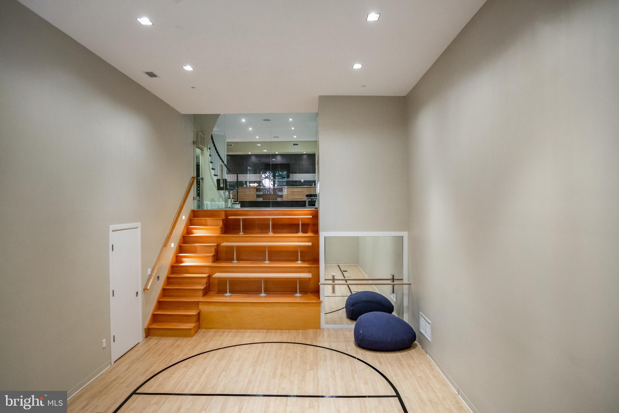 2100 Dunmore Lane Washington, DC 20007 - Photo 26 of 38 Stadium Seating and Ballet Bar