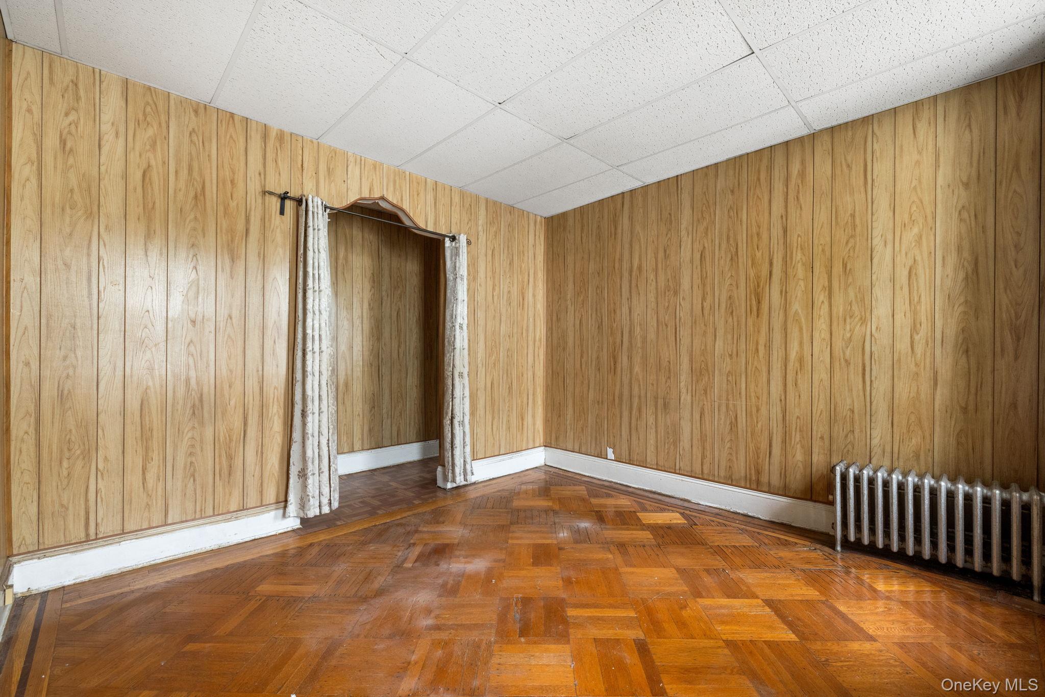 149 Dahill Road Brooklyn, NY 11218 - Photo 16 of 36 a view of a room with a wooden walls
