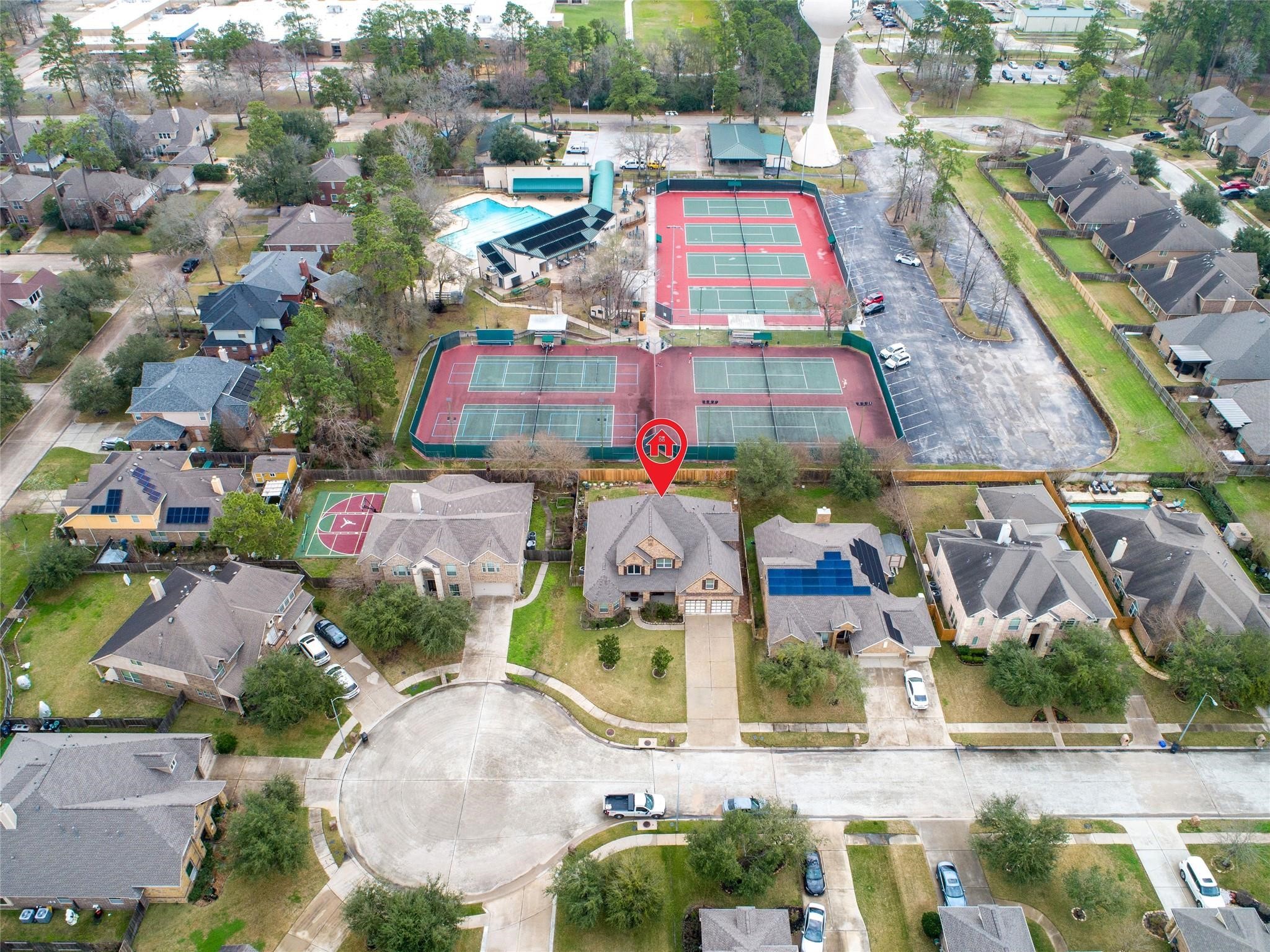 19022 Santa Elena Canyon Court Spring, TX 77388 - Photo 6 of 38 an aerial view of residential houses with outdoor space